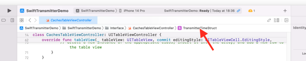 Xcode: the Document breadcrumb